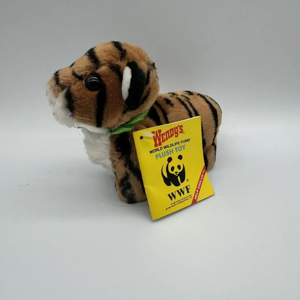 Wendy’s 1988 WWF Bengal Tiger Plush Promo NWT Vintage